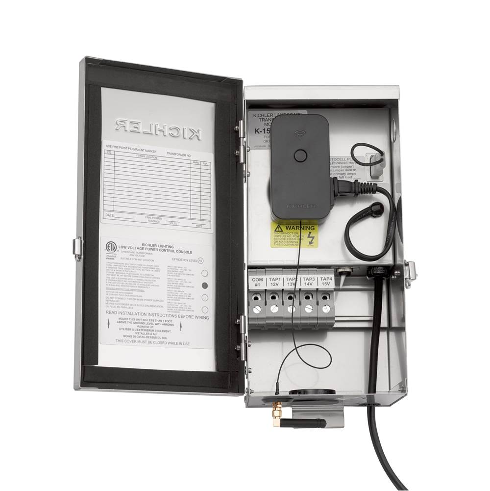 Kichler Lighting 16085BK Black Material Smart Control Timer Image 3