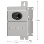 Kichler Lighting 15DM20SS Stainless Steel Plc Dimmer Image 2