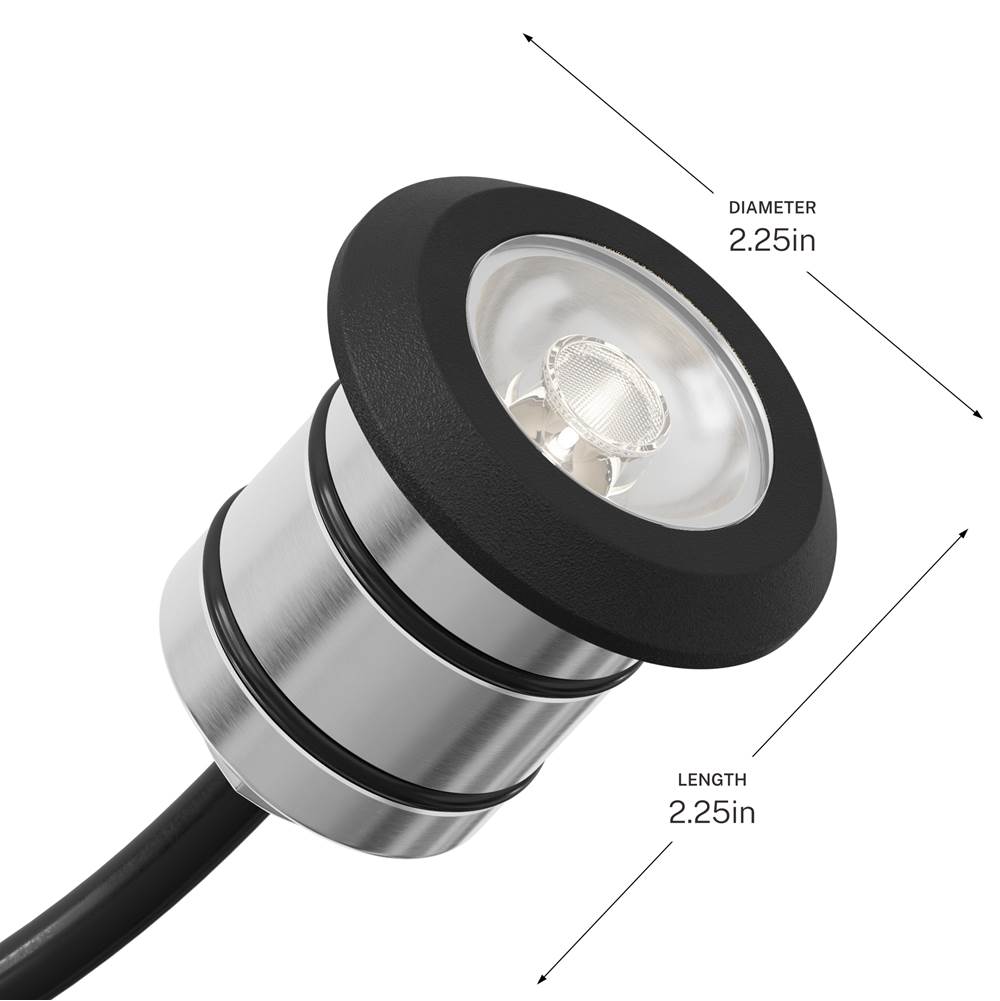 Kichler Lighting  12v Mini All-purpose 200 Lm 2700k Cbr