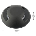 Kichler Lighting 16144BKB Black Brass Mini All-purpose 2way Top Acc Image 2