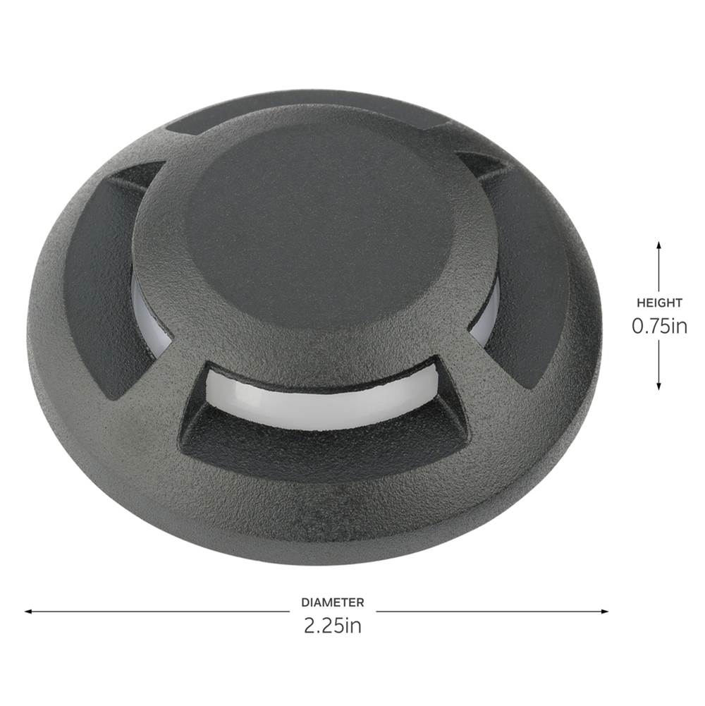 Kichler Lighting 16145BKB Black Brass Mini All-purpose 4way Top Acc Image 2