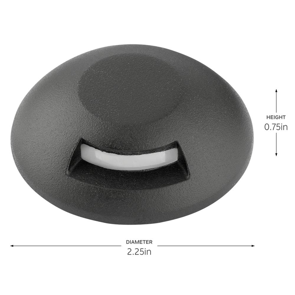 Kichler Lighting 16148BKB Black Brass Mini All-purpose 1way Top Acc Image 2