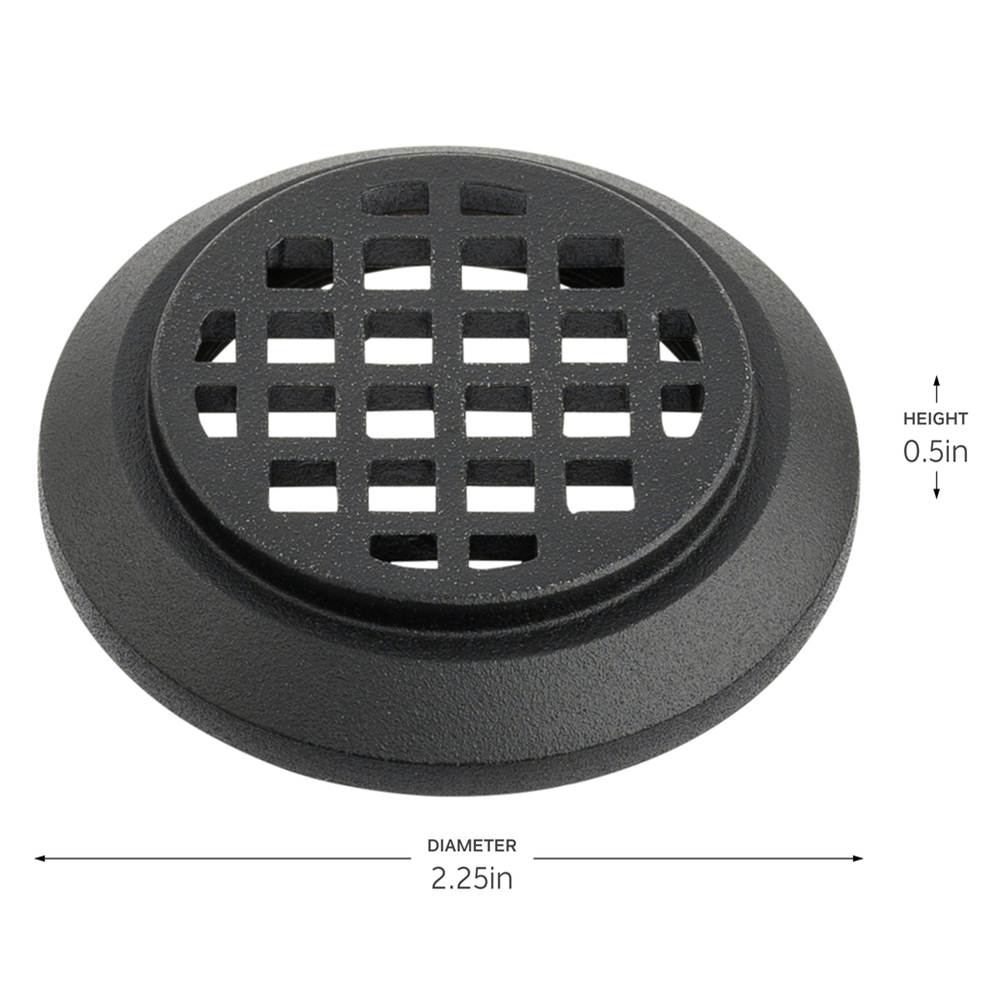 Kichler Lighting 16149BKB Black Brass Mini All-purpose Honeycomb Louver Image 2