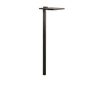 Kichler Lighting  12 Volt 2700k Led 6'' Shallow Shade Path Light In Textured Black