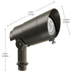 Kichler Lighting 16304CBR27 Centennial Brass Integra Accent 600 Lumen 35 Deg Image 2
