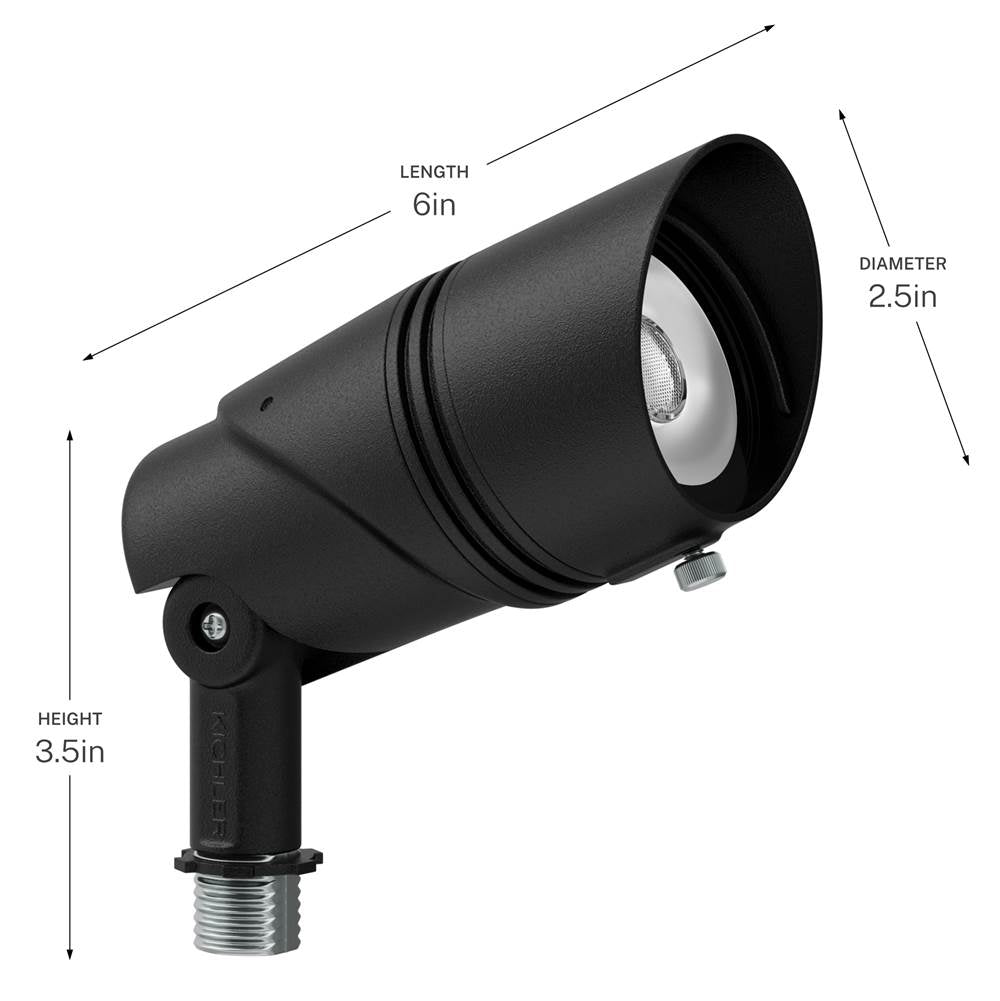 Kichler Lighting 16311BKT Textured Black Varia Accent Med Lumen Image 6