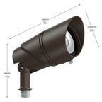 Kichler Lighting 16312AZT Textured Architectural Bronze Varia Accent High Lumen Image 6