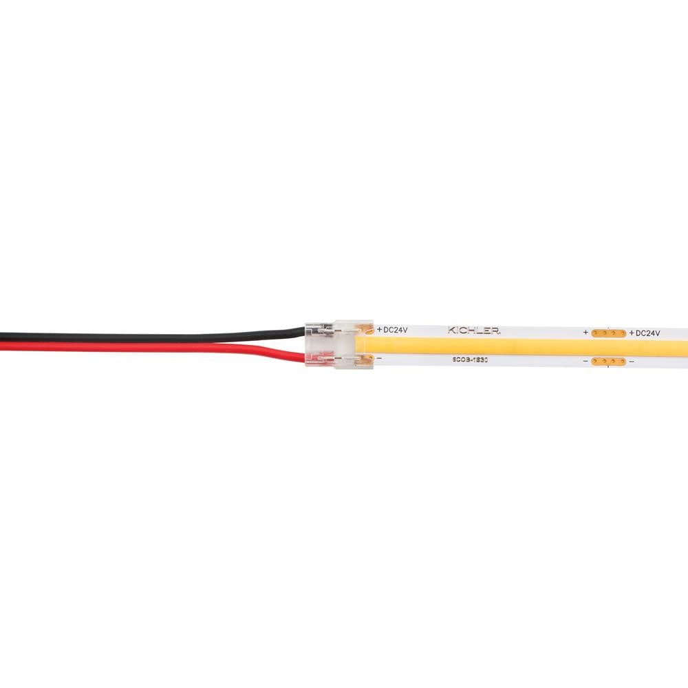 Kichler Lighting 1CCOBTWSCLR Clear Cob Dry Crimp Connector Image 1