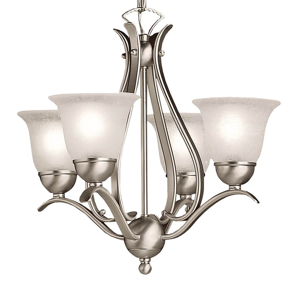 Kichler Lighting 2019NI Brushed Nickel Mini Chandelier 4lt Image 9