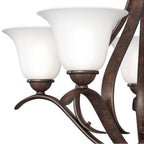 Kichler Lighting 2020TZ Tannery Bronze Chandelier 5lt Image 5
