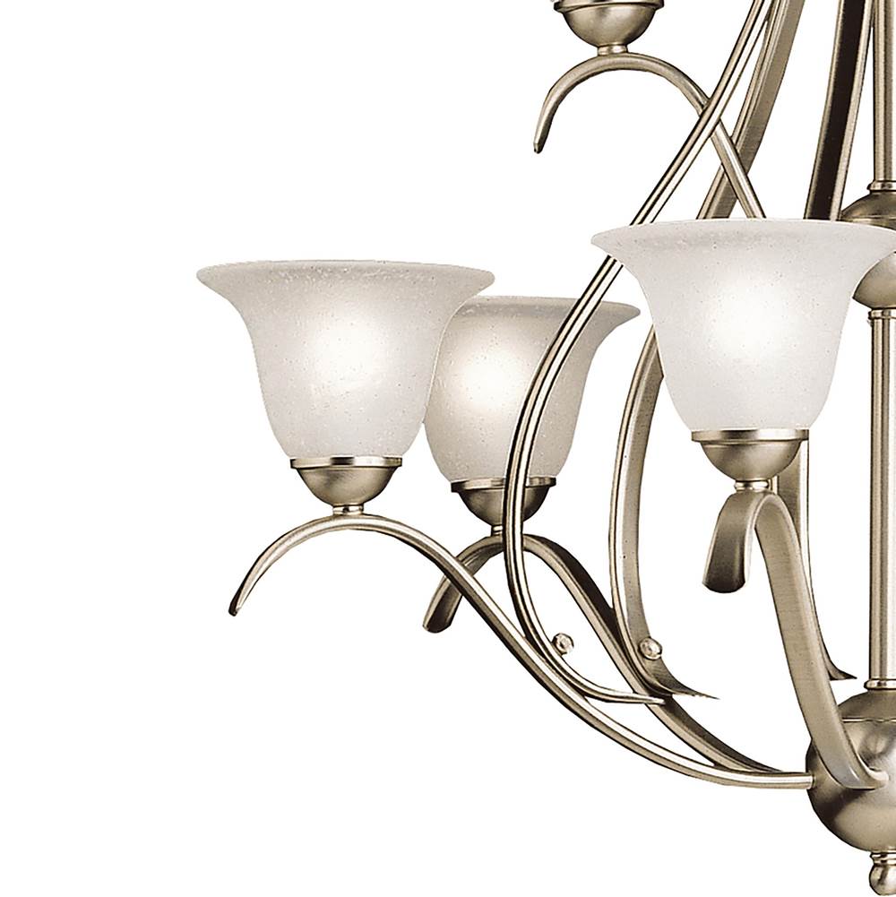 Kichler Lighting 2520NI Brushed Nickel Chandelier 9lt Image 5