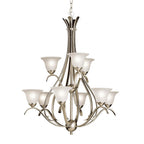 Kichler Lighting 2520NI Brushed Nickel Chandelier 9lt Image 2