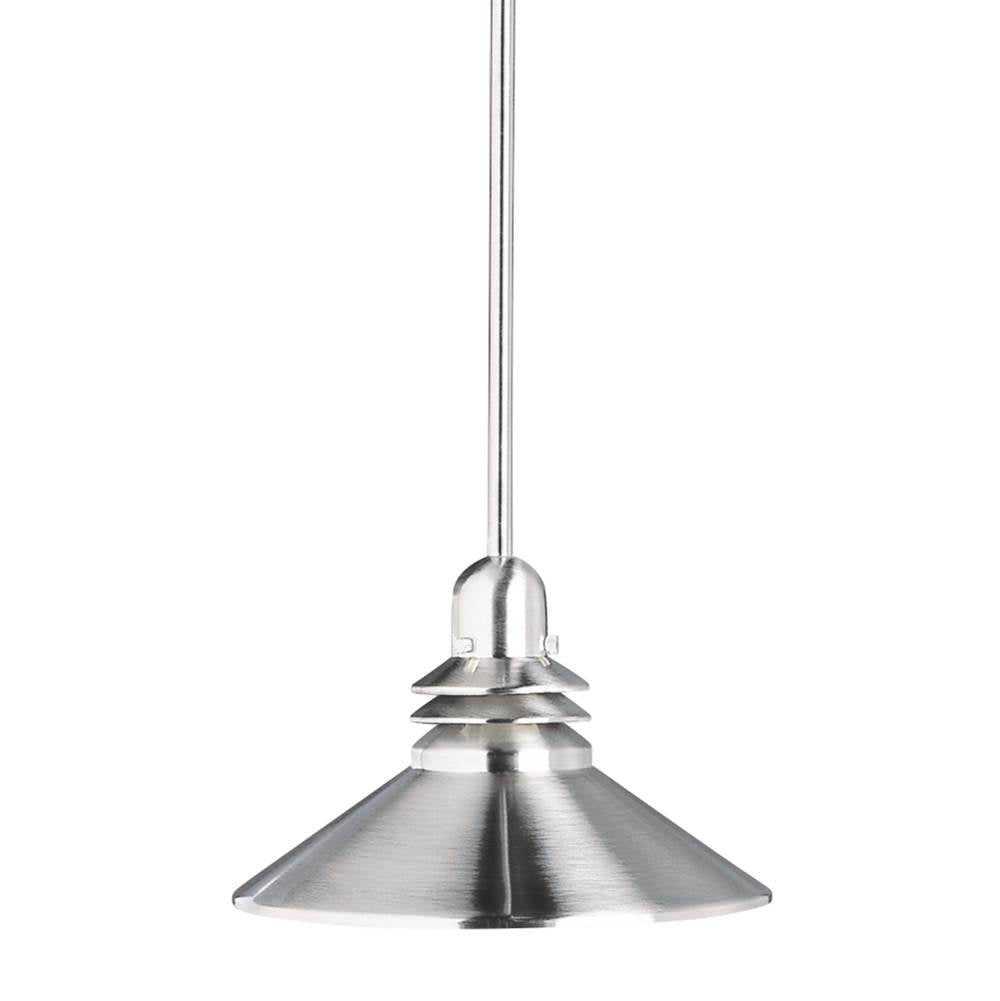 Kichler Lighting 2714NI Brushed Nickel Mini Pendant 1lt Image 2