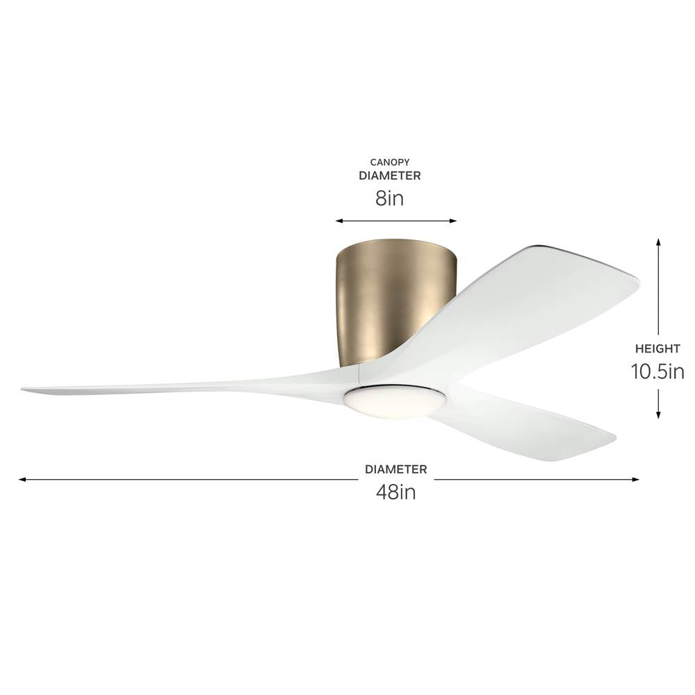 Kichler Lighting Volos 48 Inch Volos Fan Led