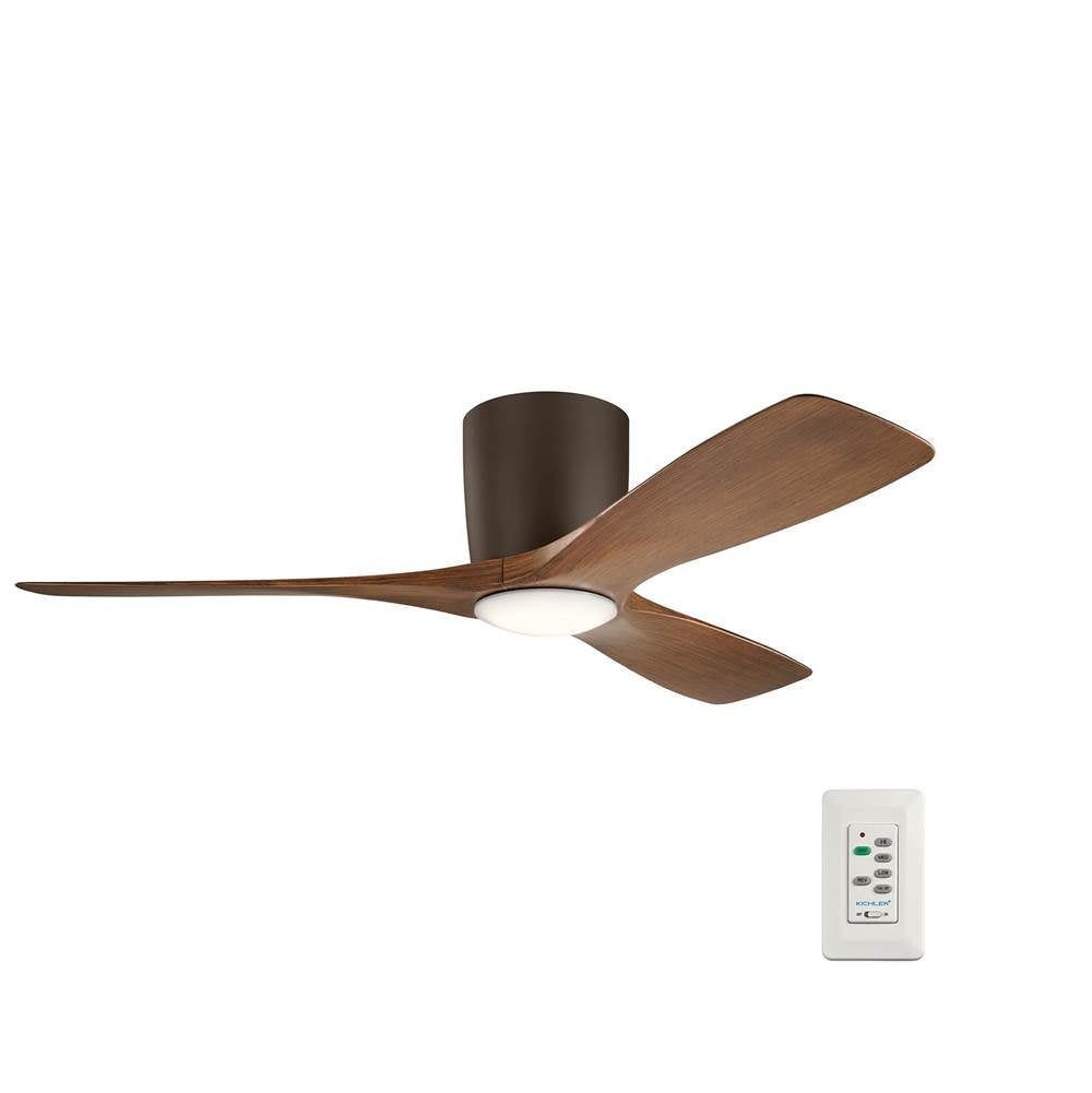 Kichler Lighting 300032SNB Satin Natural Bronze 48 Inch Volos Fan Led Image 8