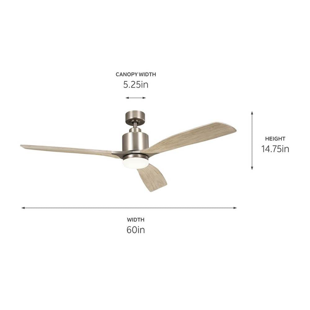 Kichler Lighting Ridley Ii 60 Inch Ridley Ii Fan