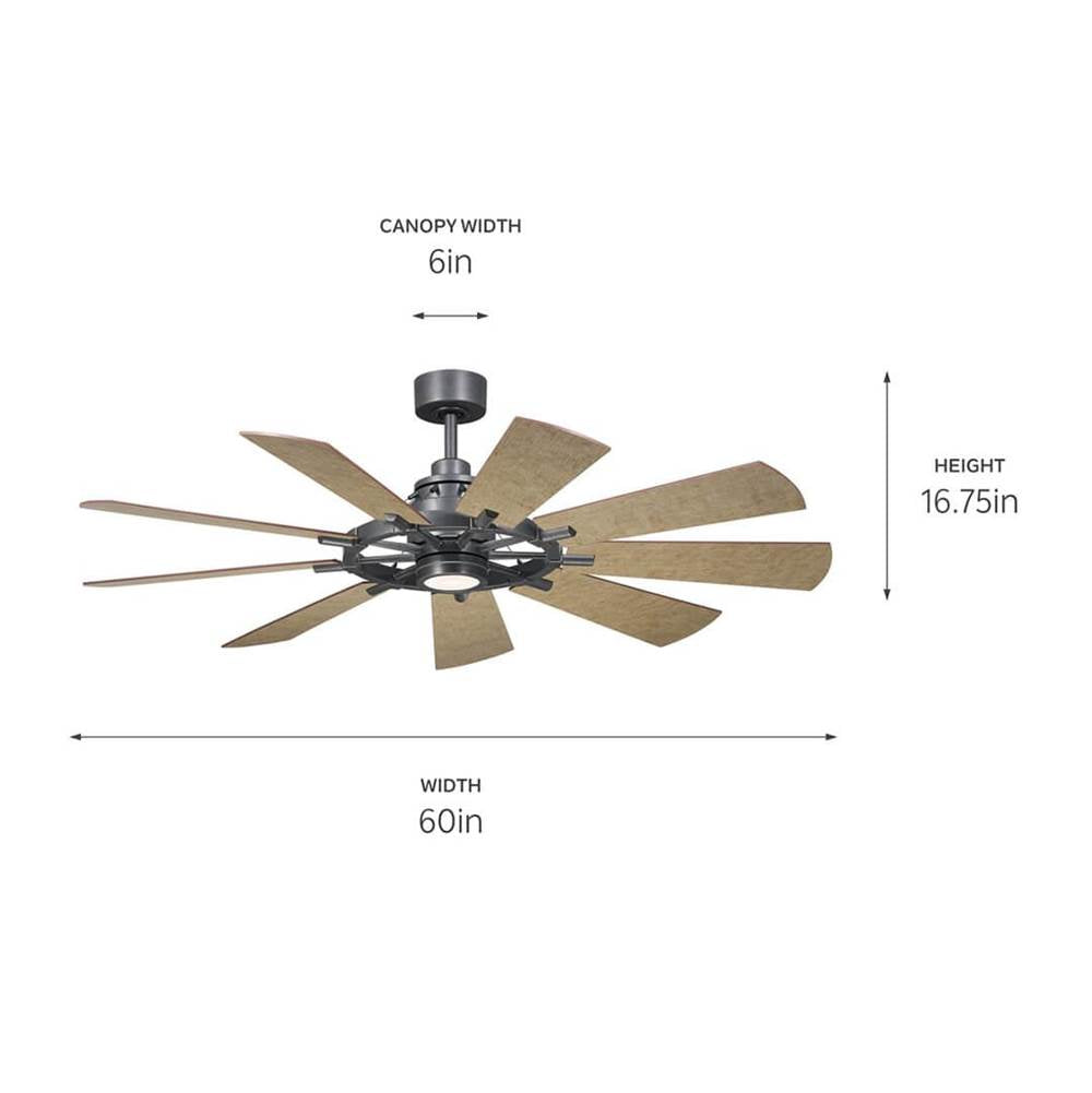 Kichler Lighting Gentry 60 Inch Gentry Fan