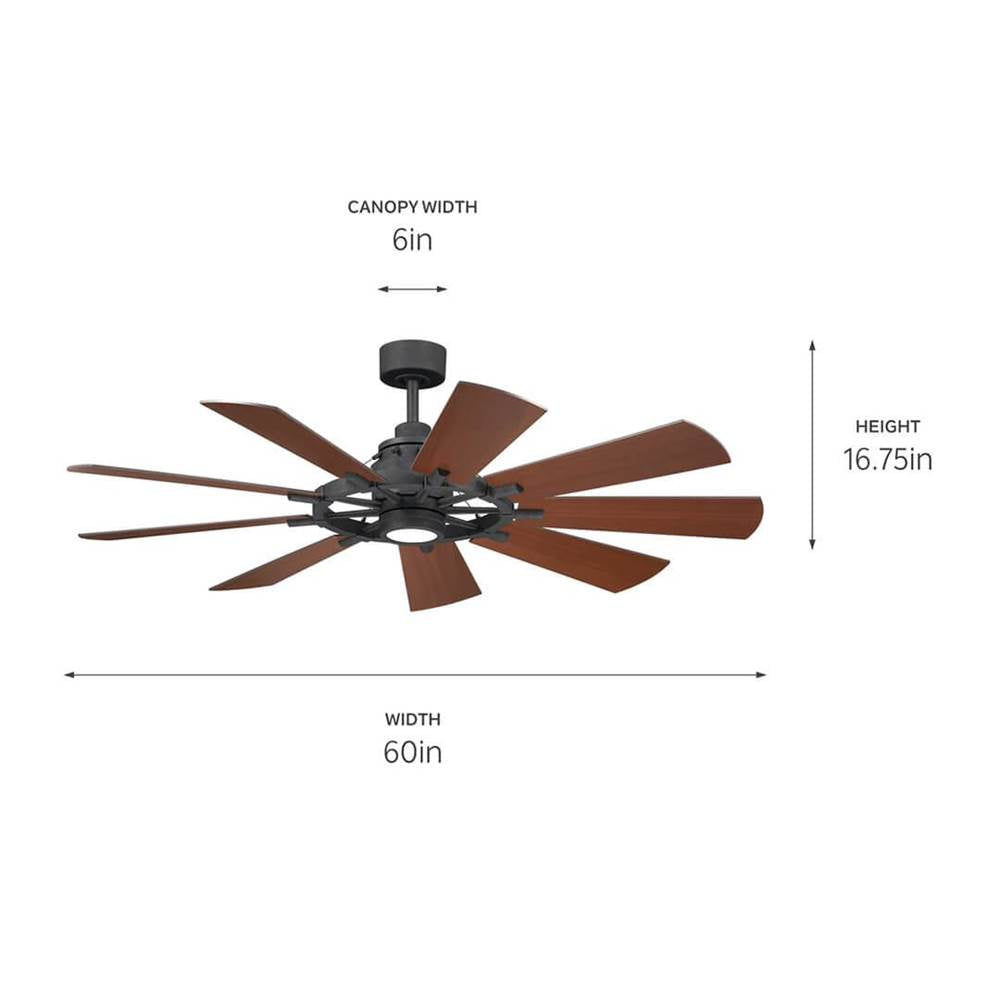 Kichler Lighting Gentry 60 Inch Gentry Fan