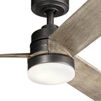 Kichler Lighting 300275AVI Anvil Iron 52 Inch Spyn Fan Led Image 6