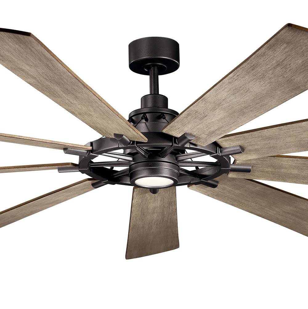 Kichler Lighting 300285AVI Anvil Iron 85 Inch Gentry Xl Fan Led Image 5