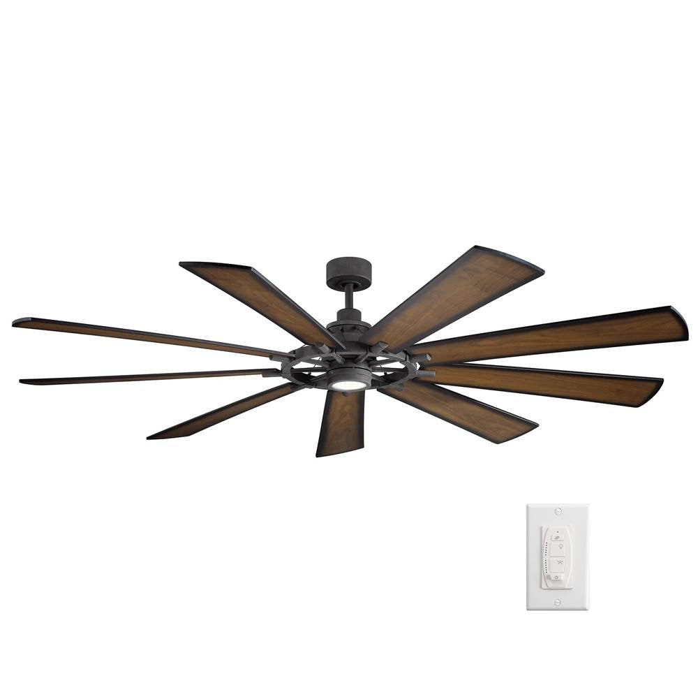 Kichler Lighting 300285DBK Distressed Black 85 Inch Gentry Xl Fan Led Image 9
