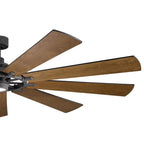 Kichler Lighting 300285DBK Distressed Black 85 Inch Gentry Xl Fan Led Image 6