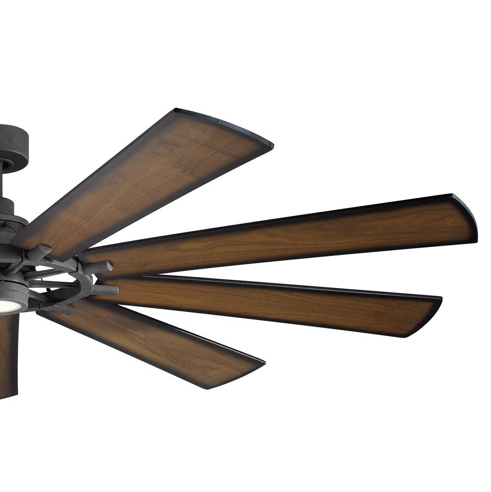 Kichler Lighting 300285DBK Distressed Black 85 Inch Gentry Xl Fan Led Image 5