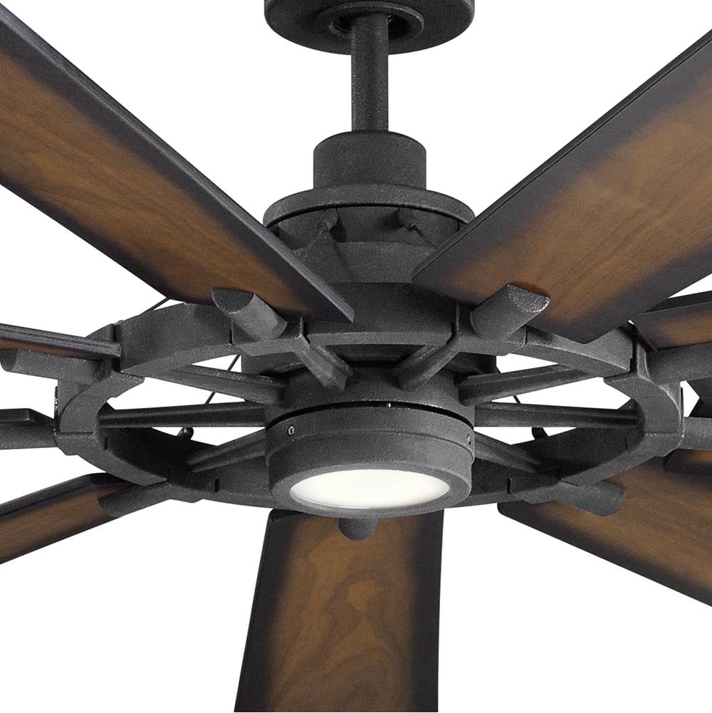 Kichler Lighting 300285DBK Distressed Black 85 Inch Gentry Xl Fan Led Image 3
