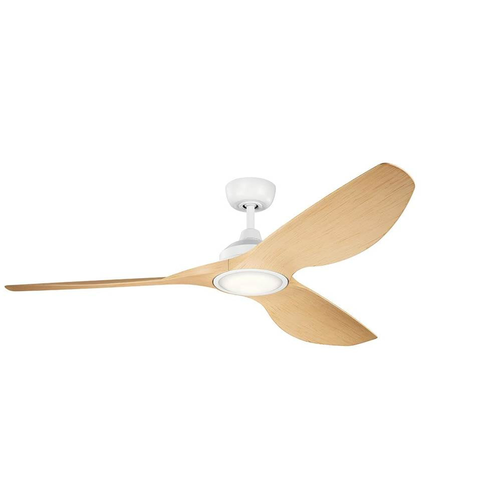 Kichler Lighting 300365MWH Matte White 65 Inch Imari Fan Led Image 1