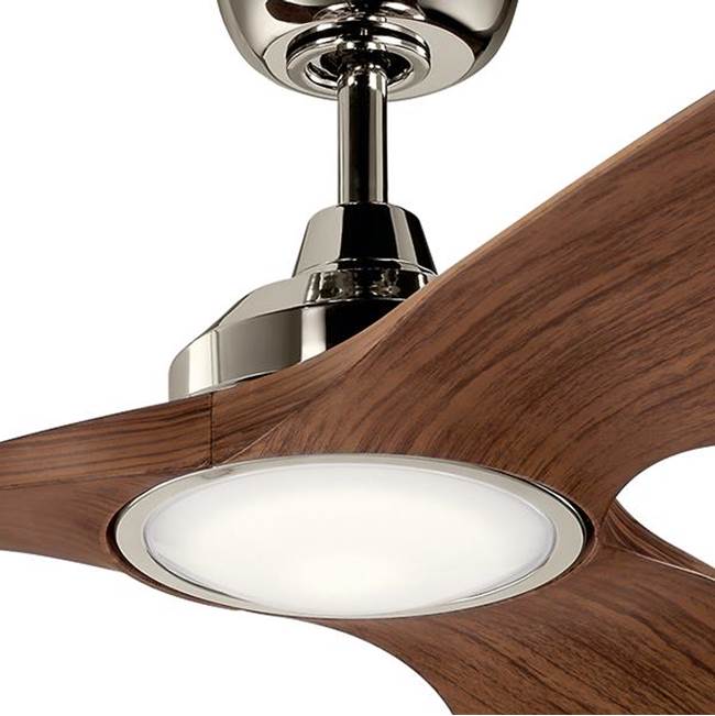 Kichler Lighting 300365PN Polished Nickel 65 Inch Imari Fan Led Image 6