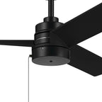 Kichler Lighting 300375BK Black 52 Inch Spyn Lite Fan Image 2