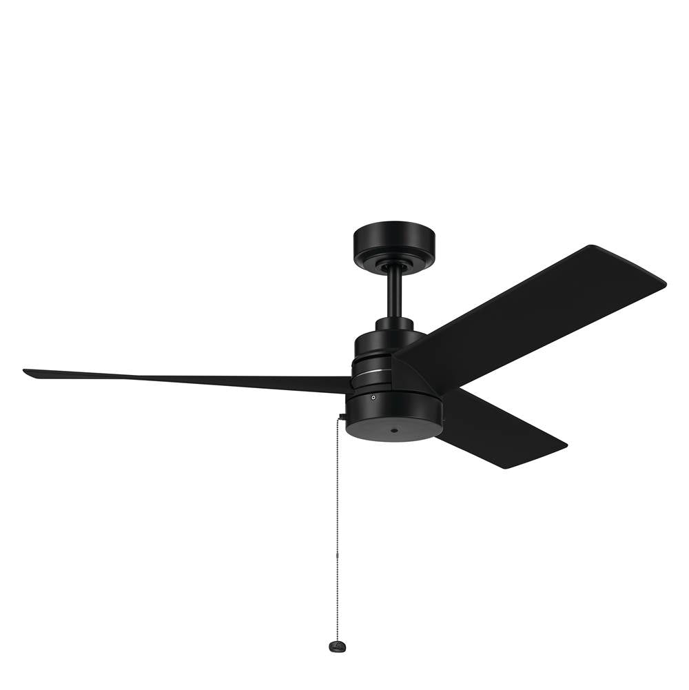 Kichler Lighting 300375BK Black 52 Inch Spyn Lite Fan Image 1