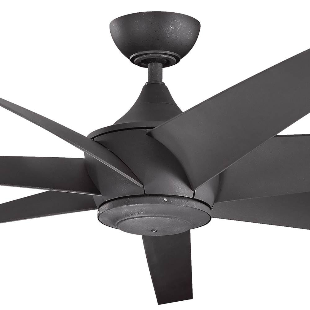 Kichler Lighting 310115DBK Distressed Black 80 Inch Lehr Fan Image 5