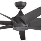 Kichler Lighting 310115DBK Distressed Black 80 Inch Lehr Fan Image 5