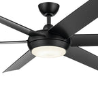 Kichler Lighting 310260SBK Satin Black 60 Inch Mint Fan Image 3