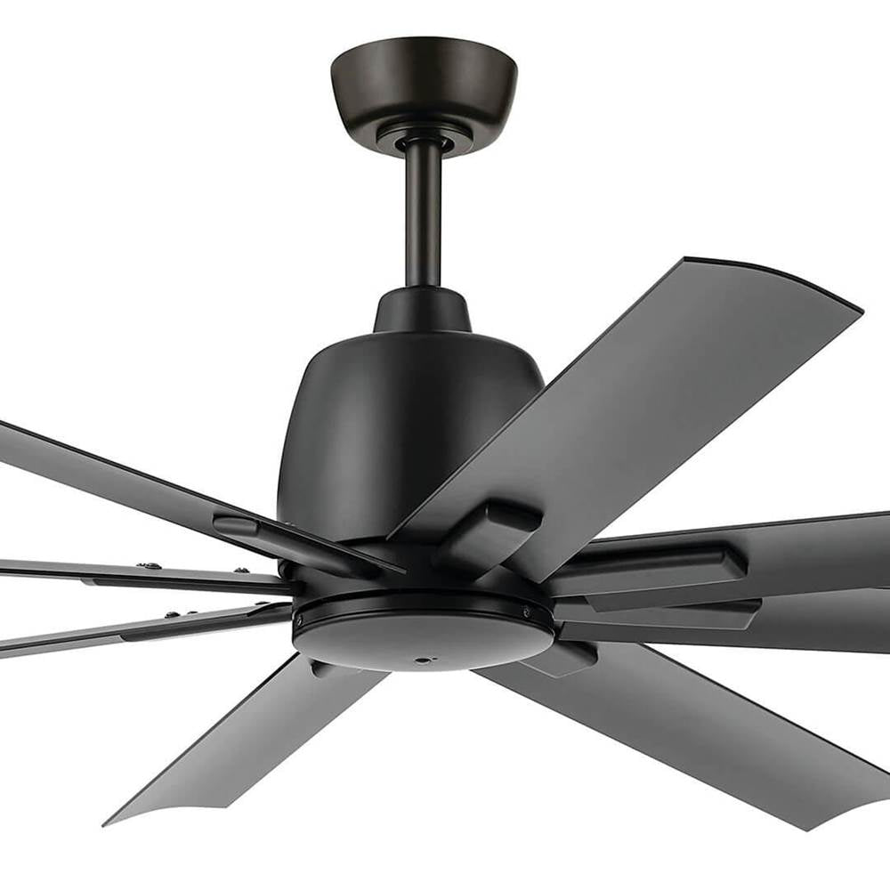Kichler Lighting 310265SBK Satin Black 65 Inch Breda Fan Image 4