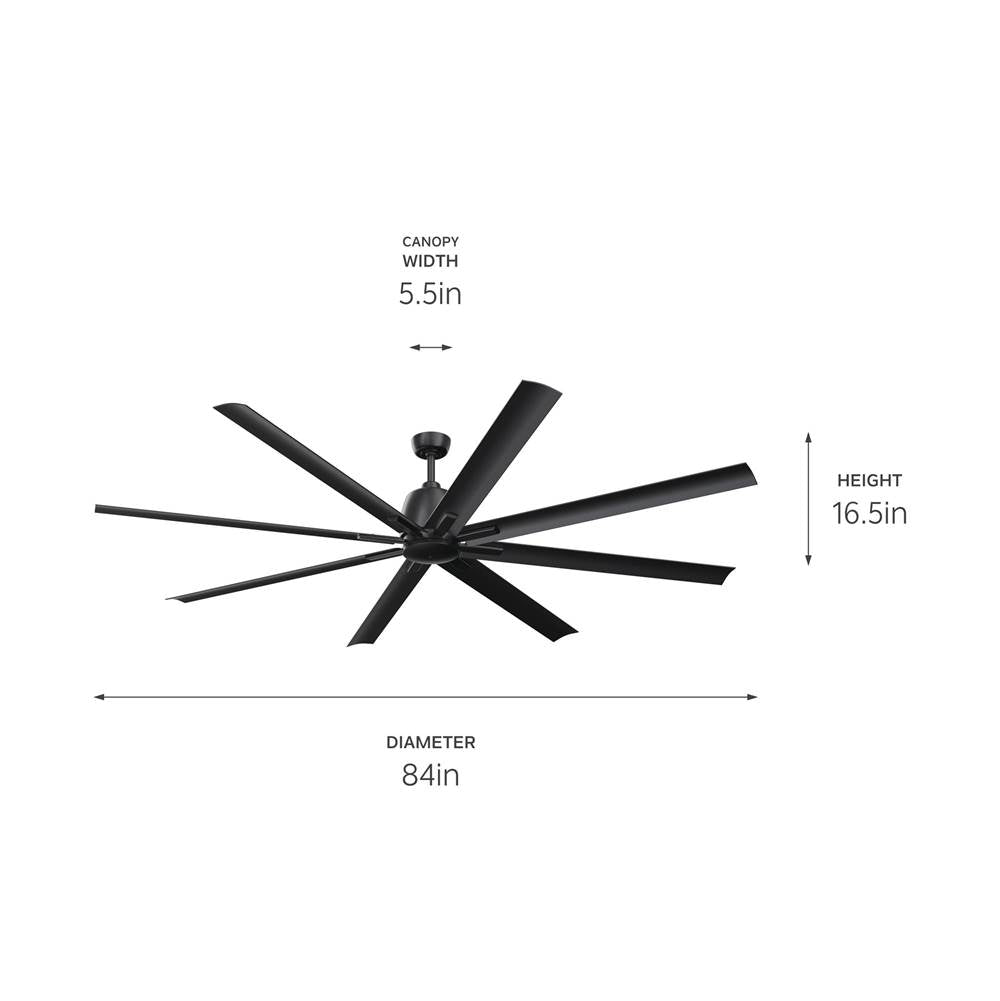 Kichler Lighting Breda 84 Inch Breda Fan