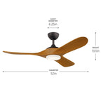 Kichler Lighting 310552AVI Anvil Iron 52 Inch Mylo Fan Image 2