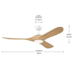 Kichler Lighting 310560MWH Matte White 60 Inch Mylo Fan Image 2
