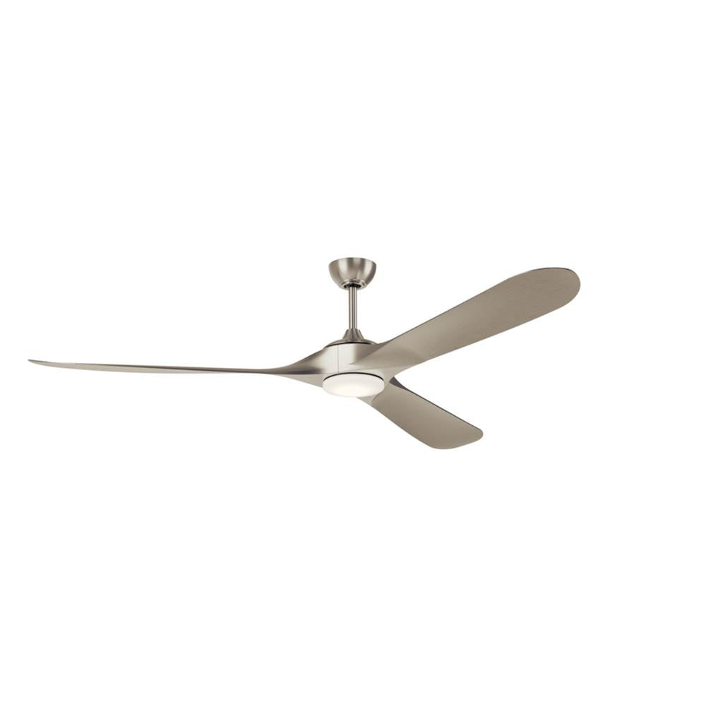 Kichler Lighting 310680NI Painted Brushed Nickel 80 Inch Mylo Weather Plus Fan Image 1