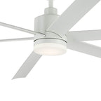 Kichler Lighting 310780MWH Matte White 80 Inch Loa Fan Image 3