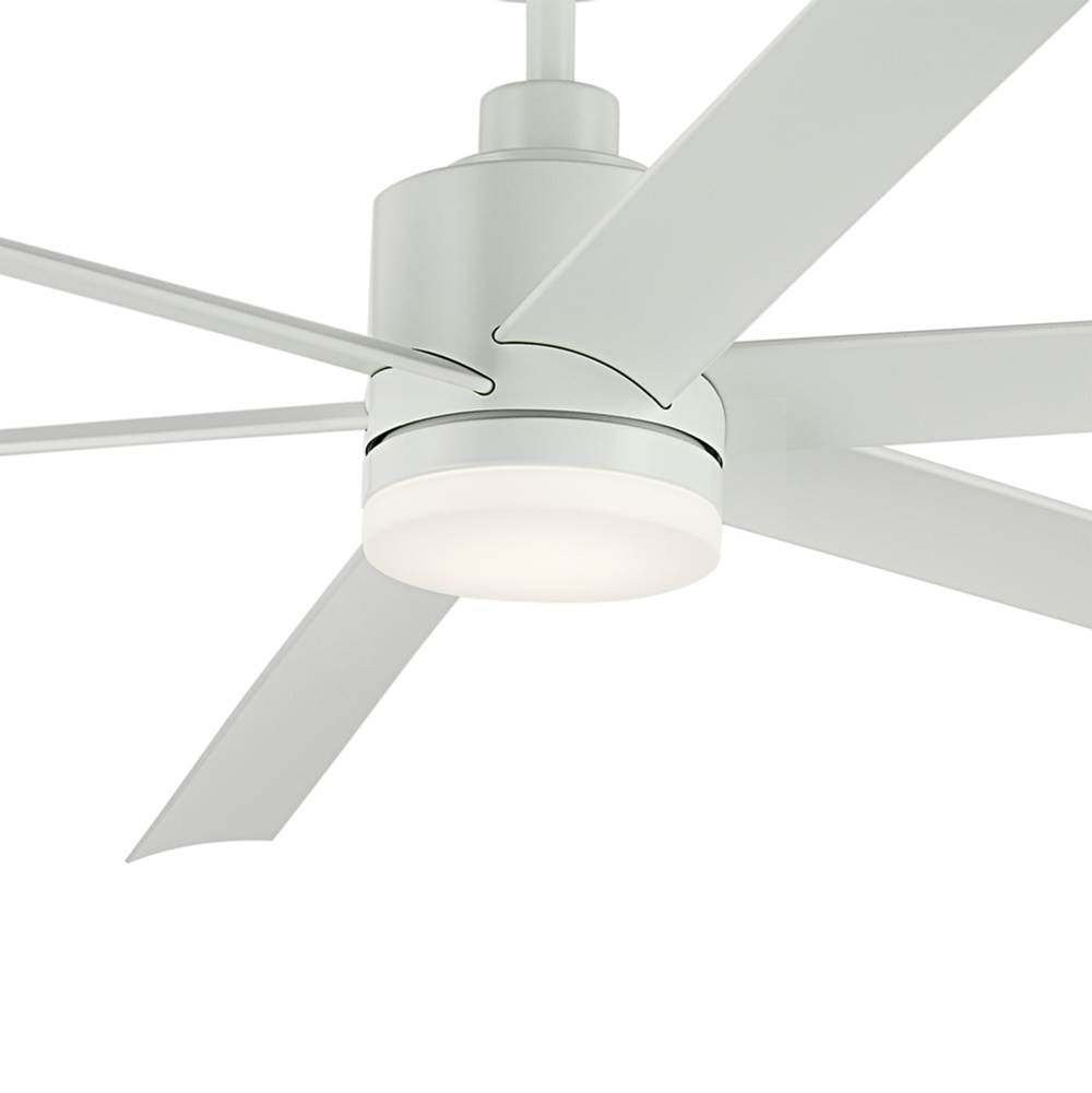 Kichler Lighting 310780MWH Matte White 80 Inch Loa Fan Image 3