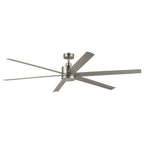 Kichler Lighting 310780NI Painted Brushed Nickel 80 Inch Loa Fan Image 4