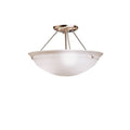 Kichler Lighting Cove Molding Top Glass Semi Flush 3lt