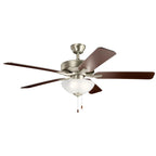 Kichler Lighting 330017NI Brushed Nickel 52 Inch Basics Pro Select Fan Image 8
