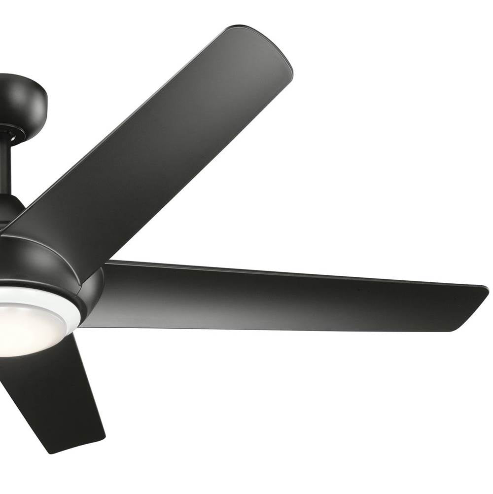 Kichler Lighting 330089SBK Satin Black 52 Inchapono Fan Led Image 2