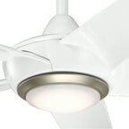 Kichler Lighting 330089WH White 52 Inchapono Fan Led Image 3