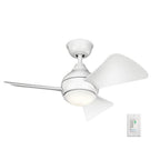 Kichler Lighting Sola 34 Inch Sola Fan Led