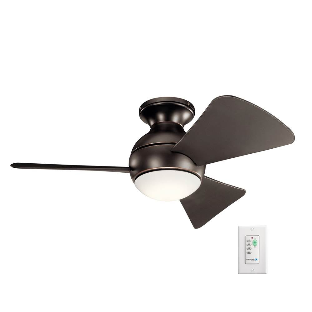 Kichler Lighting 330150OZ Olde Bronze 34 Inch Sola Fan Led Image 9