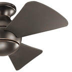 Kichler Lighting 330150OZ Olde Bronze 34 Inch Sola Fan Led Image 5